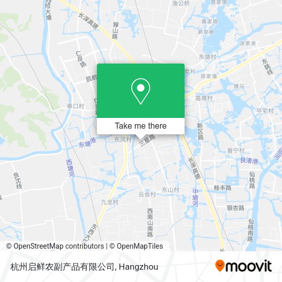 杭州启鲜农副产品有限公司 map