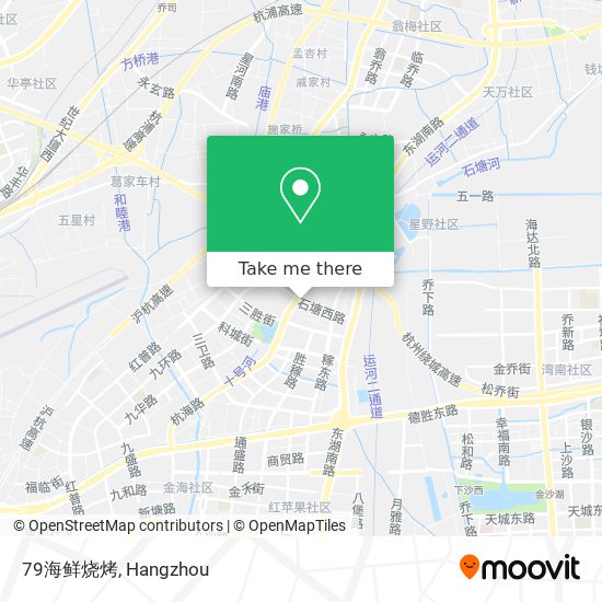 79海鲜烧烤 map