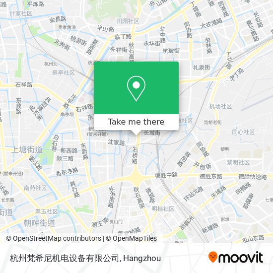 杭州梵希尼机电设备有限公司 map