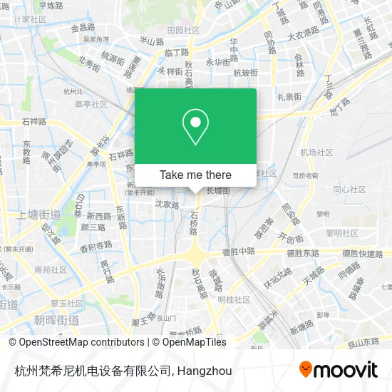 杭州梵希尼机电设备有限公司 map