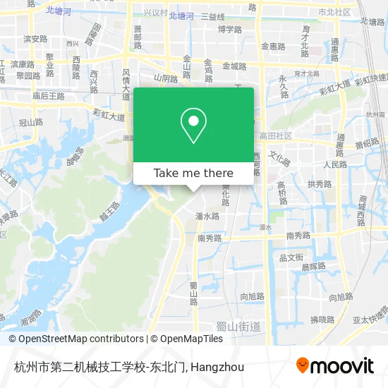 杭州市第二机械技工学校-东北门 map
