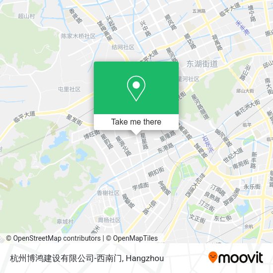 杭州博鸿建设有限公司-西南门 map