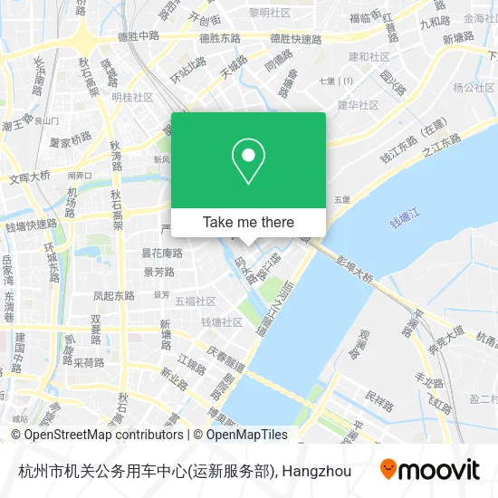 杭州市机关公务用车中心(运新服务部) map