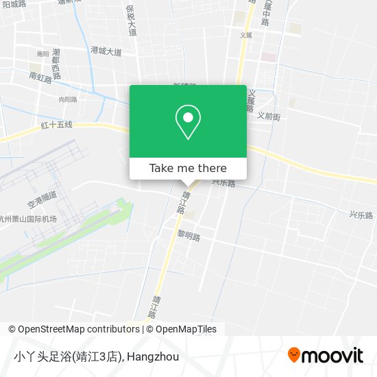 小丫头足浴(靖江3店) map