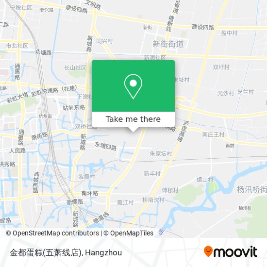 金都蛋糕(五萧线店) map