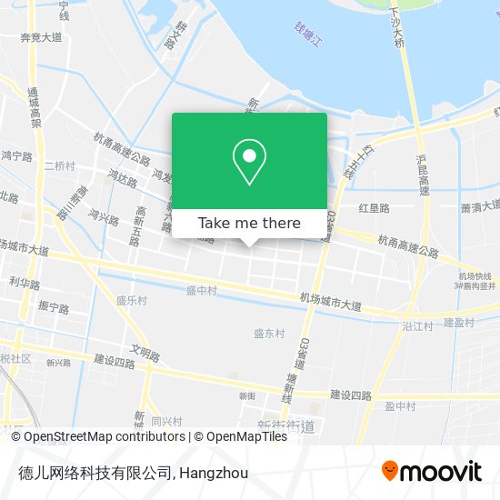 德儿网络科技有限公司 map