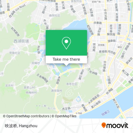 映波桥 map