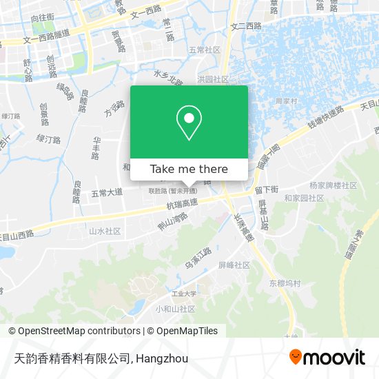 天韵香精香料有限公司 map