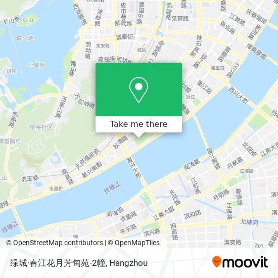 绿城·春江花月芳甸苑-2幢 map