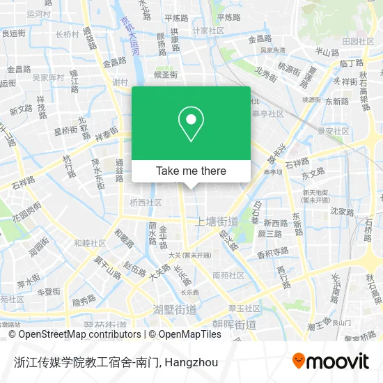浙江传媒学院教工宿舍-南门 map
