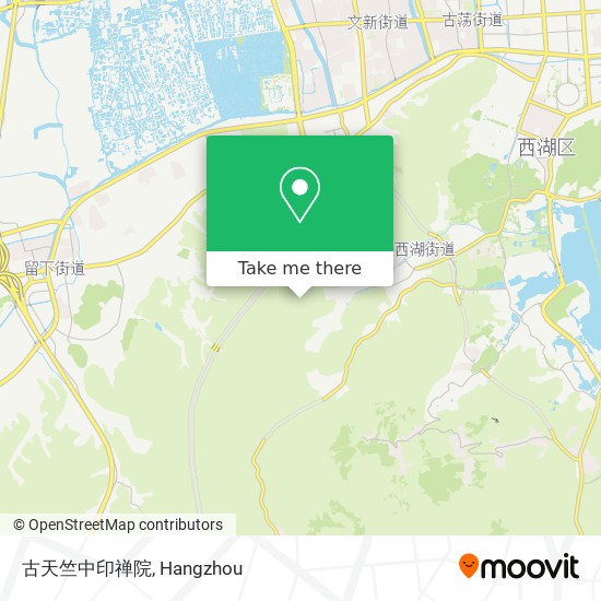 古天竺中印禅院 map