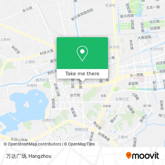 万达广场 map