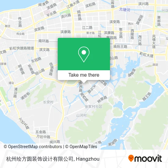 杭州绘方圆装饰设计有限公司 map