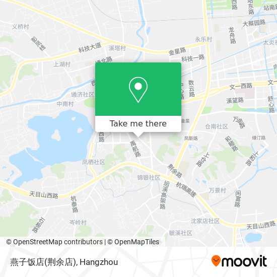 燕子饭店(荆余店) map