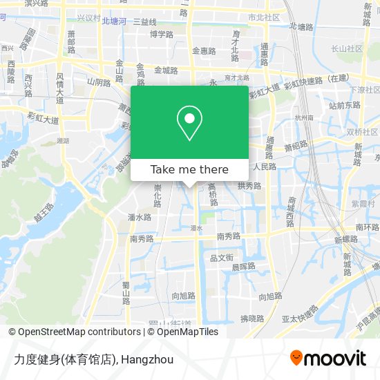 力度健身(体育馆店) map