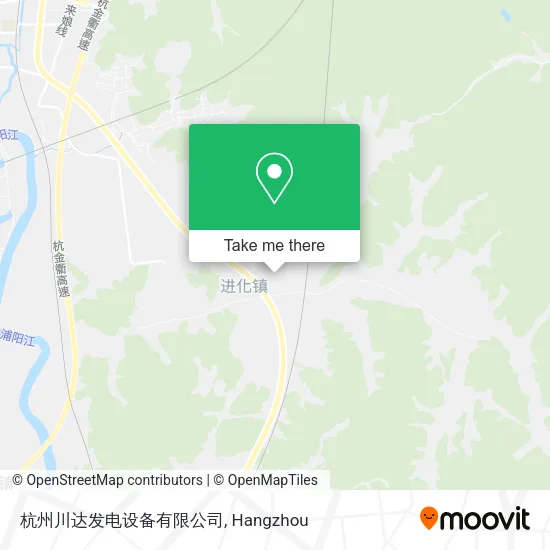 杭州川达发电设备有限公司 map