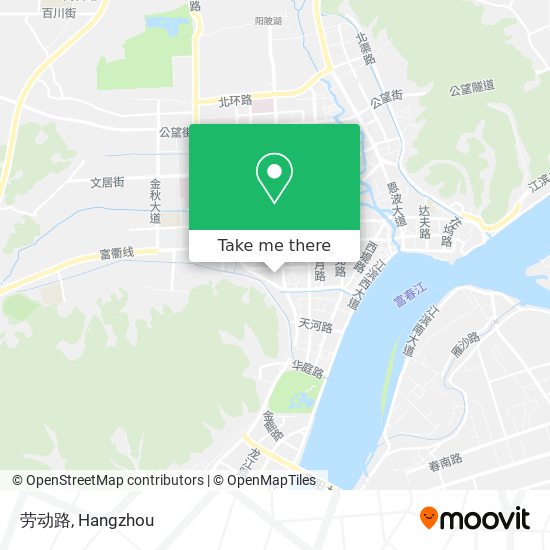 劳动路 map