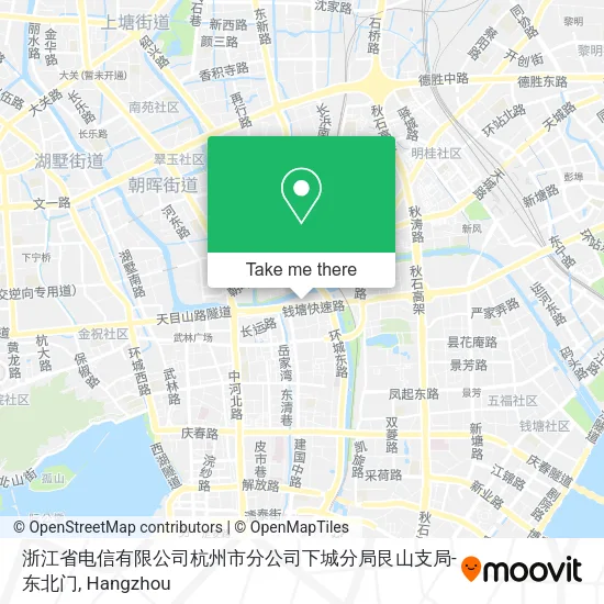 浙江省电信有限公司杭州市分公司下城分局艮山支局-东北门 map