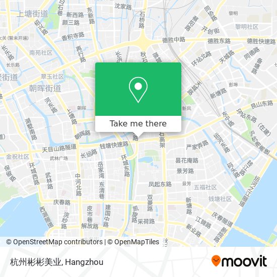 杭州彬彬美业 map