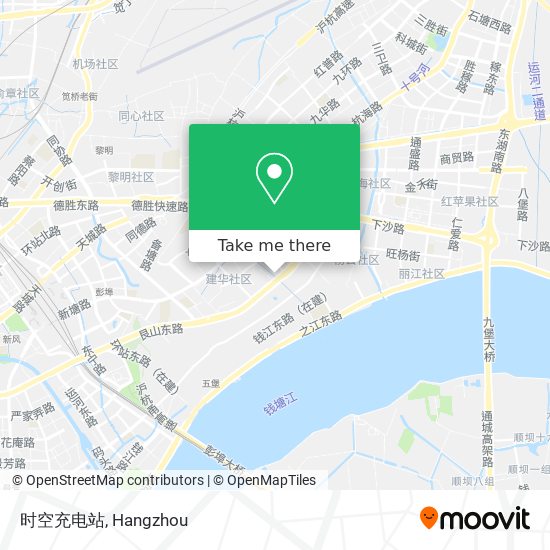 时空充电站 map