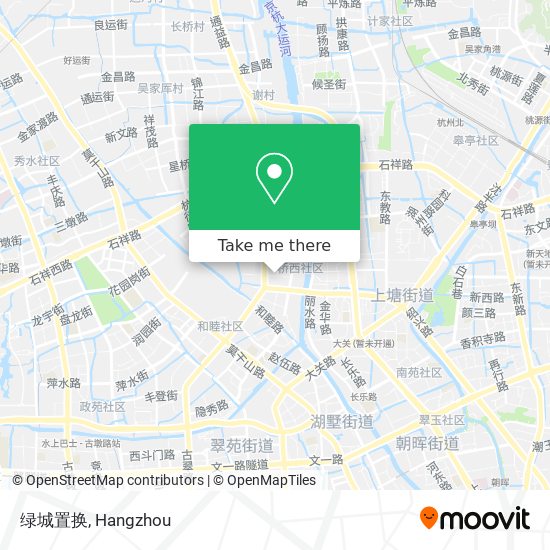 绿城置换 map