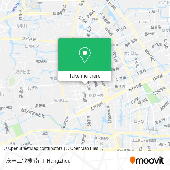 庆丰工业楼-南门 map