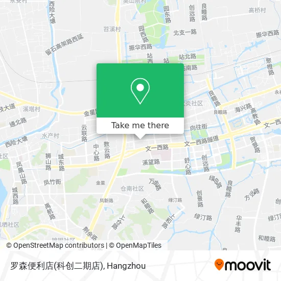罗森便利店(科创二期店) map