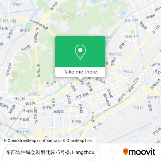 东部软件城创新孵化园-5号楼 map