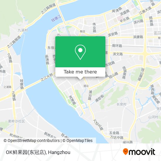 OK鲜果园(东冠店) map