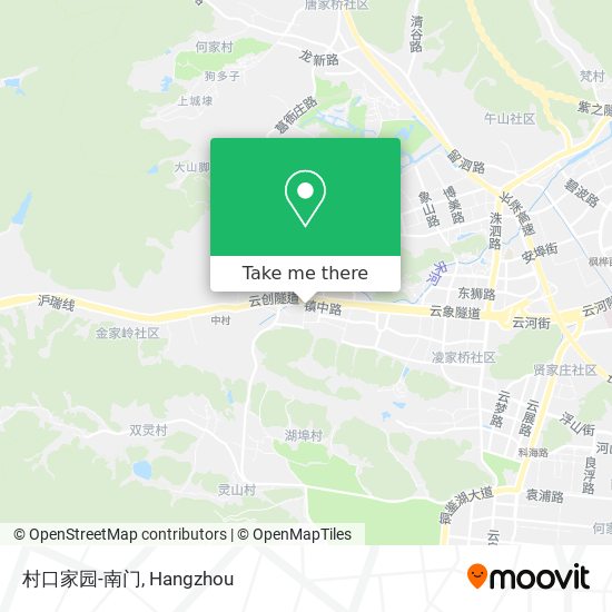 村口家园-南门 map