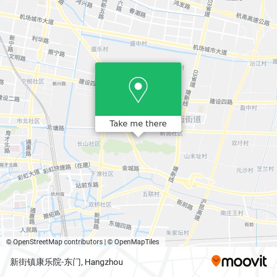 新街镇康乐院-东门 map