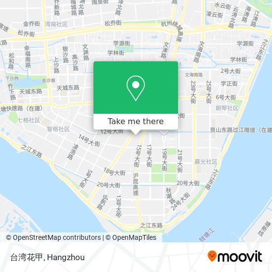 台湾花甲 map