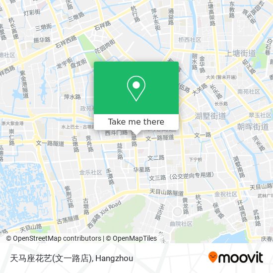 天马座花艺(文一路店) map