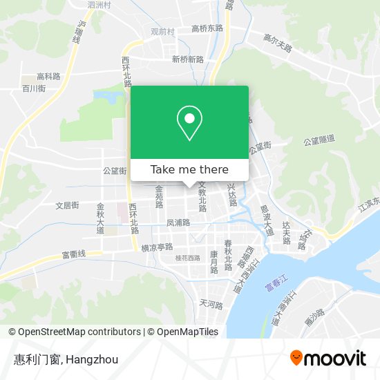 惠利门窗 map