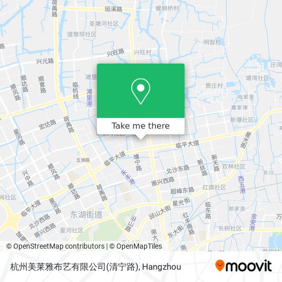 杭州美莱雅布艺有限公司(清宁路) map