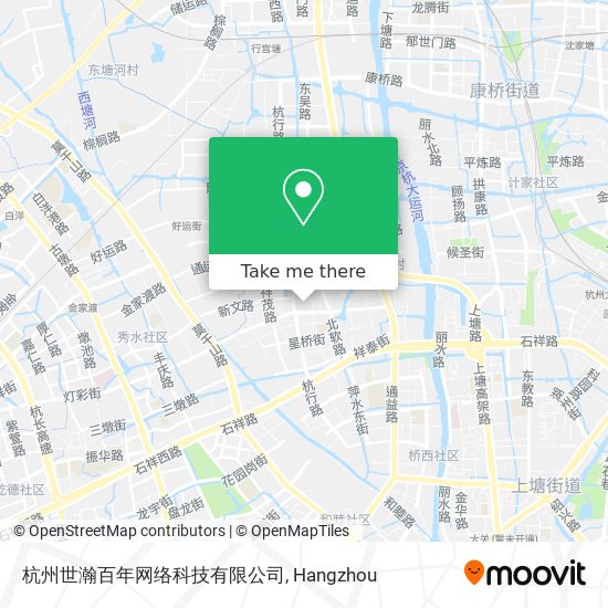 杭州世瀚百年网络科技有限公司 map