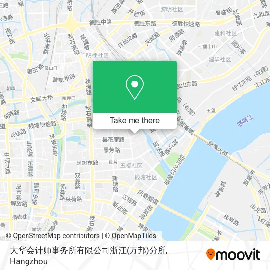 大华会计师事务所有限公司浙江(万邦)分所 map