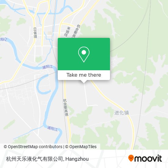 杭州天乐液化气有限公司 map