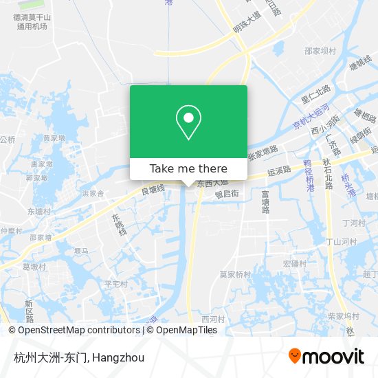 杭州大洲-东门 map