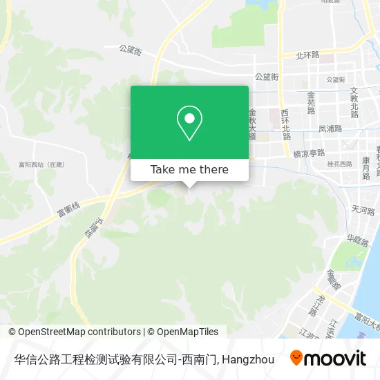 华信公路工程检测试验有限公司-西南门 map
