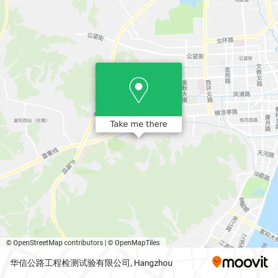 华信公路工程检测试验有限公司 map