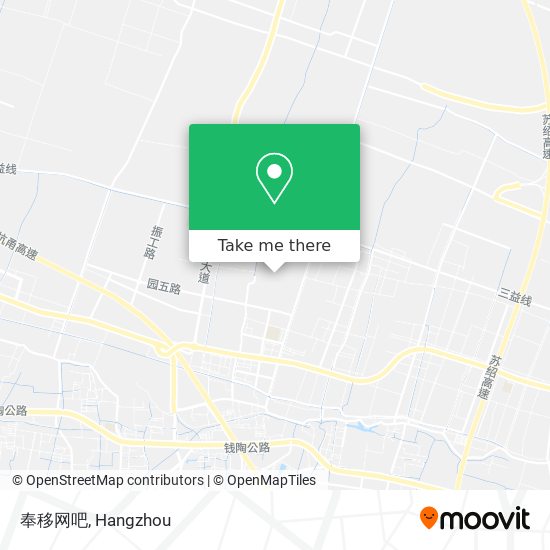 奉移网吧 map