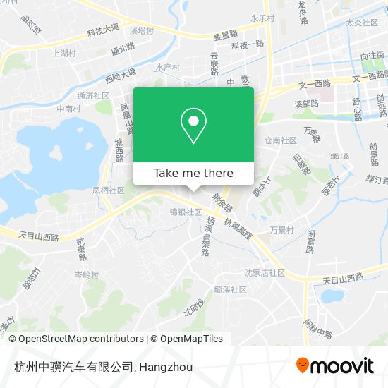 杭州中骥汽车有限公司 map