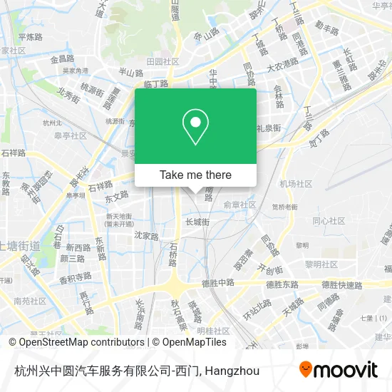 杭州兴中圆汽车服务有限公司-西门 map