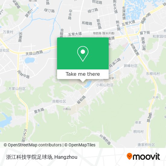 浙江科技学院足球场 map