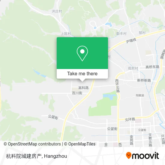 杭科院城建房产 map