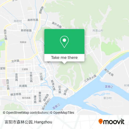 富阳市森林公园 map