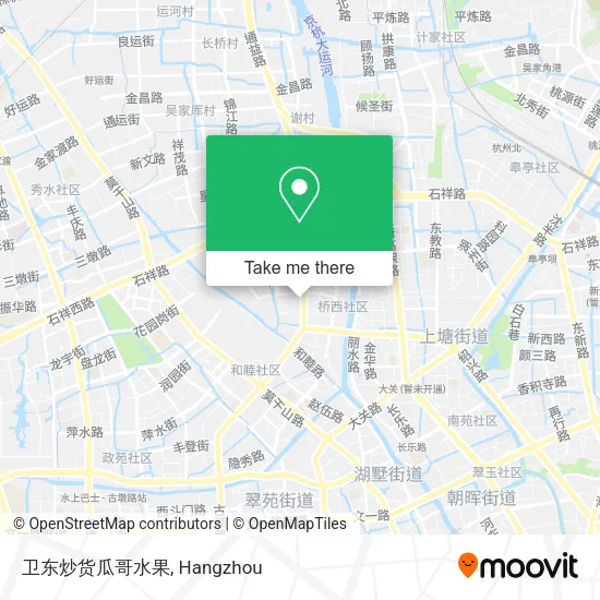 卫东炒货瓜哥水果 map