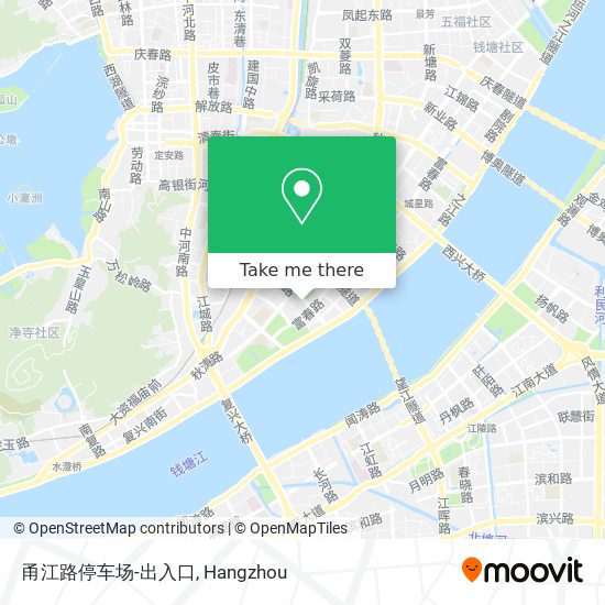 甬江路停车场-出入口 map