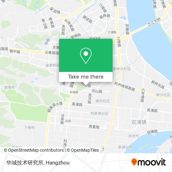 华城技术研究所 map